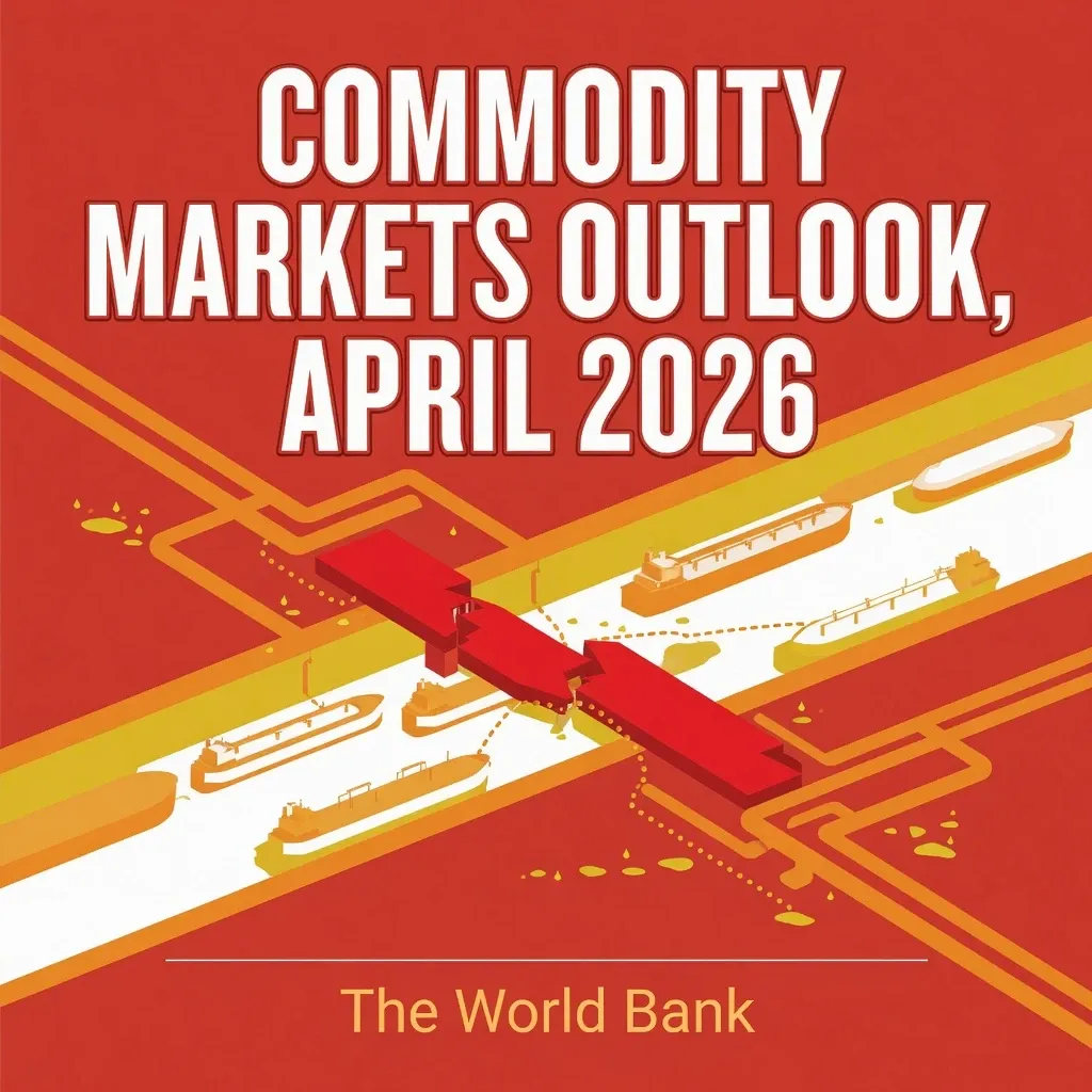 Cover art for the World Bank Commodity Markets Outlook report