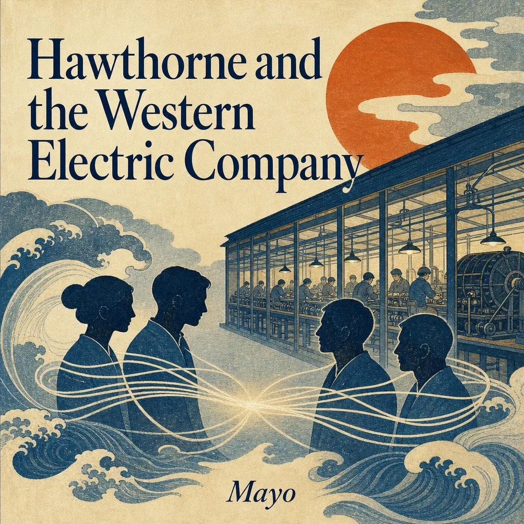 Cover art for Elton Mayo’s Hawthorne studies
