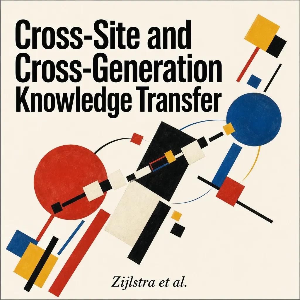 Cover art for a paper on cross-site knowledge transfer