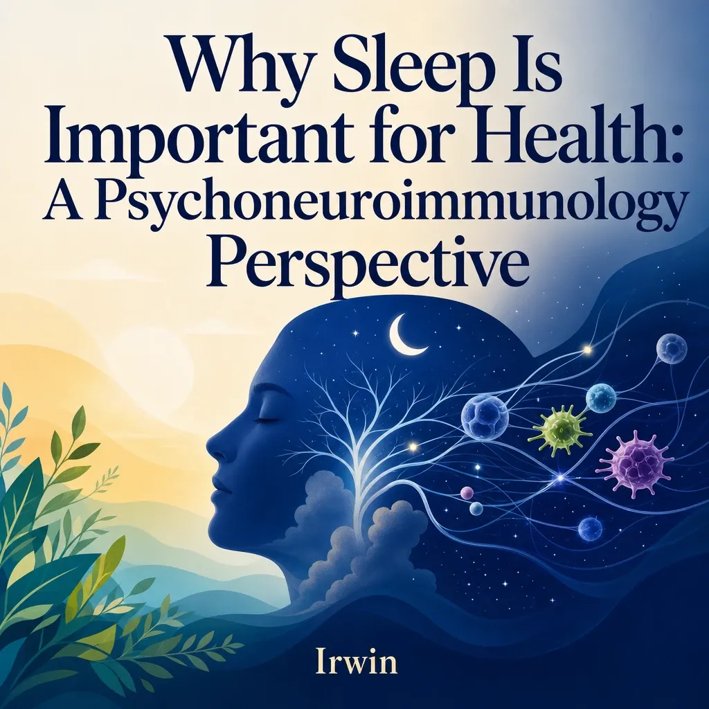 Cover art for a paper on why sleep is important for health